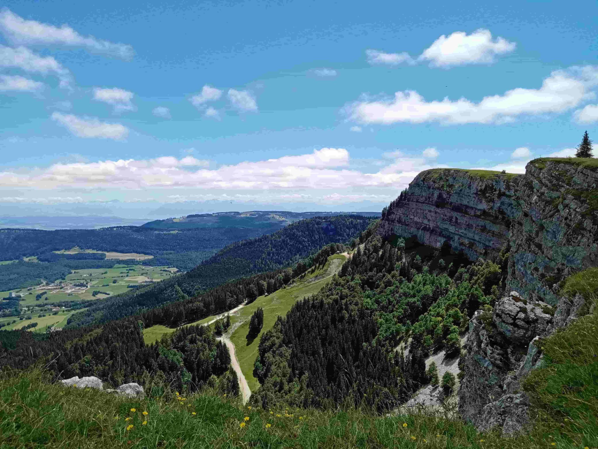 Randonnée sur les Falaises du Mont d