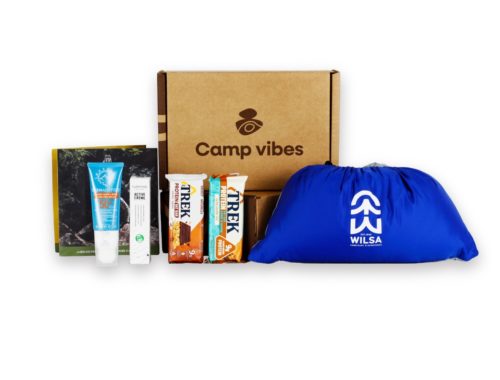 Visuel box de mai Camp vibes