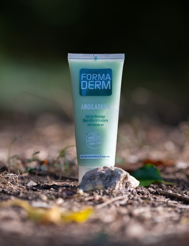 Gel Argiladerm pour douleurs articulaires liées à la randonnée
